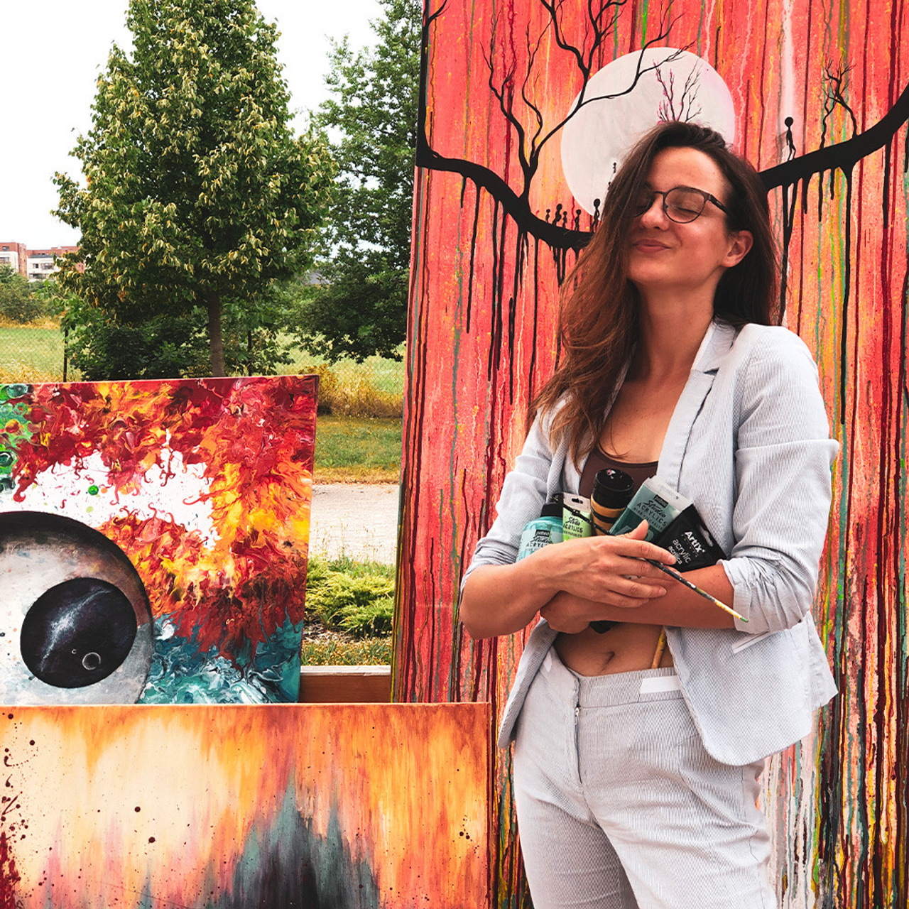 Introspektivní malba. Dana Lišková — Empatická fotografka | Introspektivní umělkyně | Neurodivergentní koučka| Zakladatelka Artepy.cz