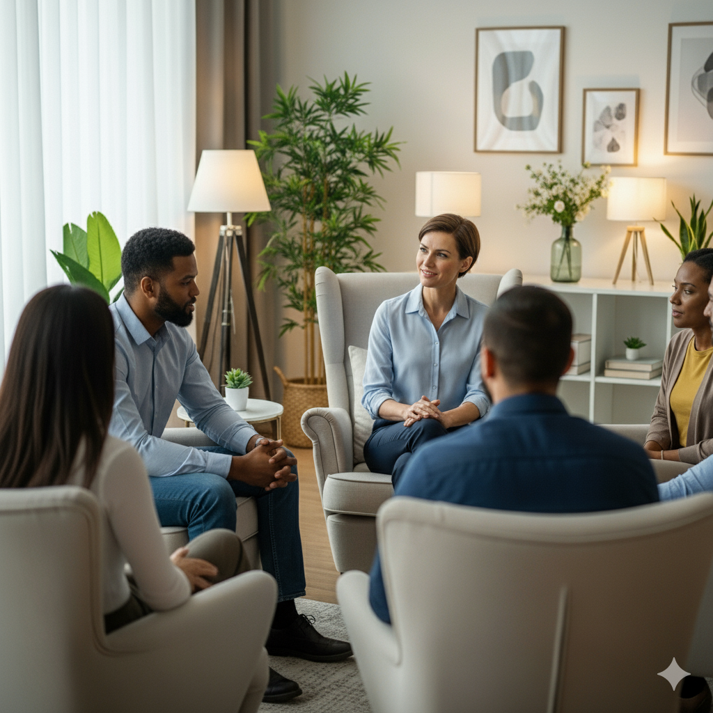 Psiholog clinician, psihoterapie de grup, grup de suport. Psiholog clinician si psihoterapeut