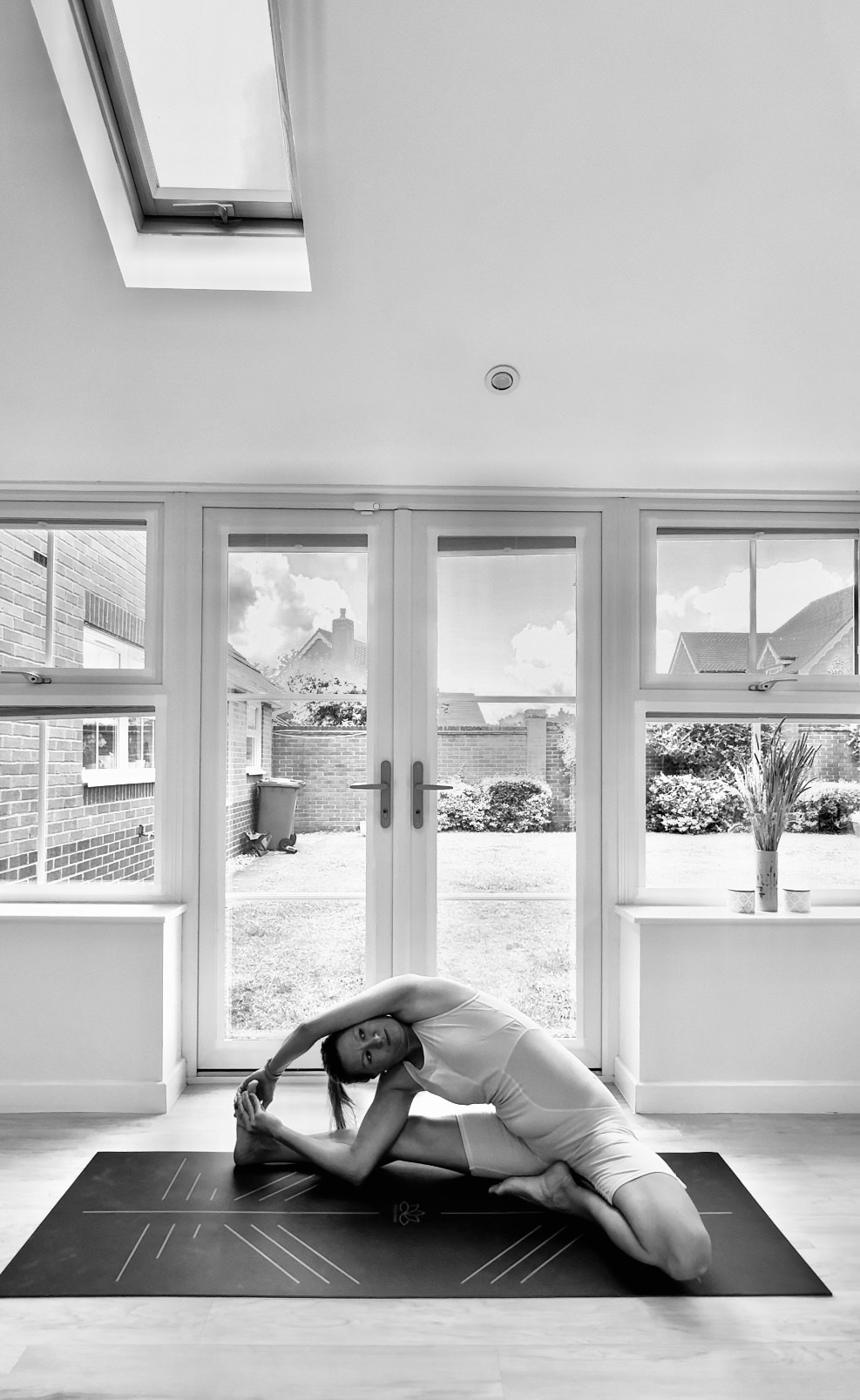Iyengar yoga classes in private studio in Solihull. Iyengar Yoga in Solihull with Irina Zoteeva