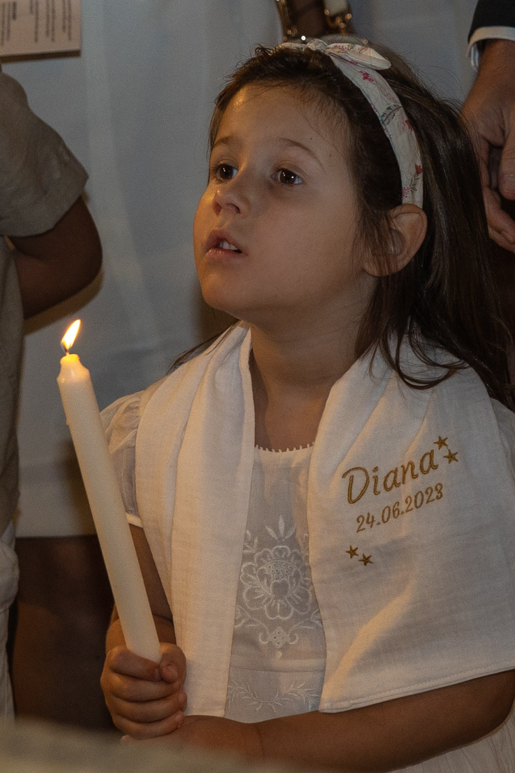 The Baptism of Diana in the Church of Saint-Sernin in Toulouse. Евгения Смирнова — фотограф в Тулузе и юго-западной Франции