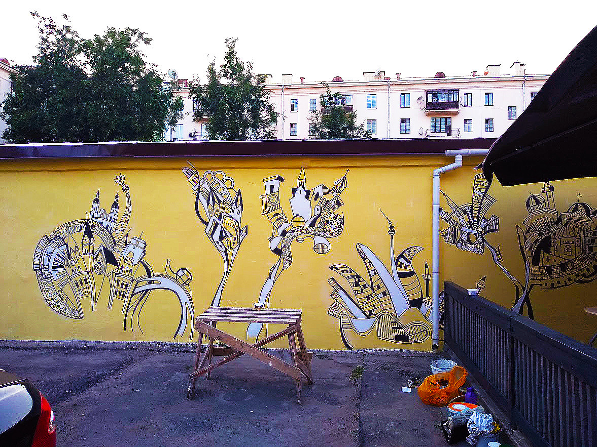 CityFlowers – My Mural Became a Landmark in Minsk