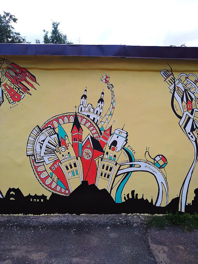 CityFlowers – My Mural Became a Landmark in Minsk
