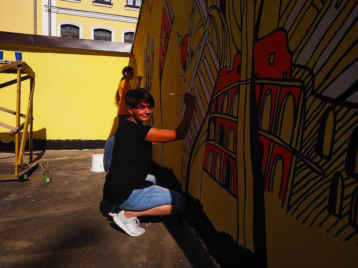 CityFlowers – My Mural Became a Landmark in Minsk