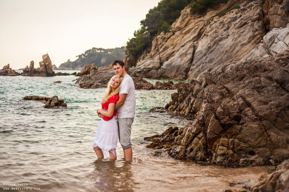 Romantic photo session in Barcelona. Photographer in Barcelona Spain Maslik Yulia