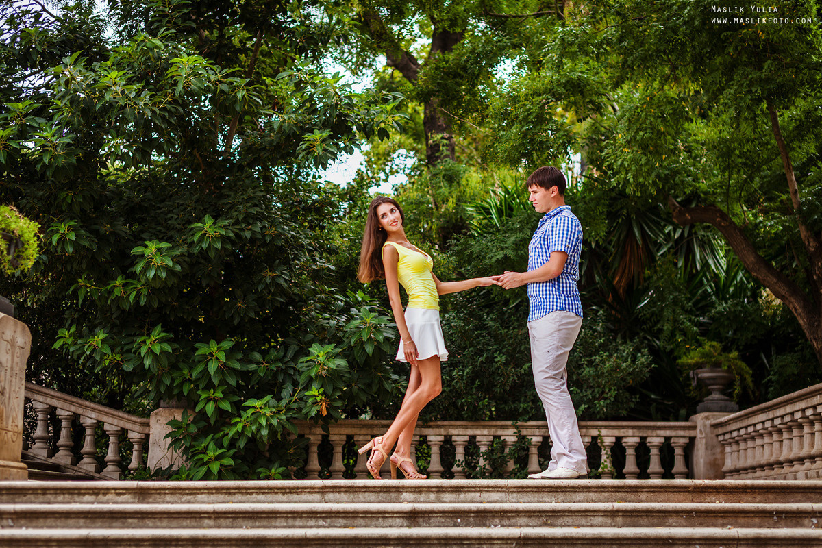 Photoshoot in Barcelona on the most popular route. Photographer in Barcelona Spain Maslik Yulia