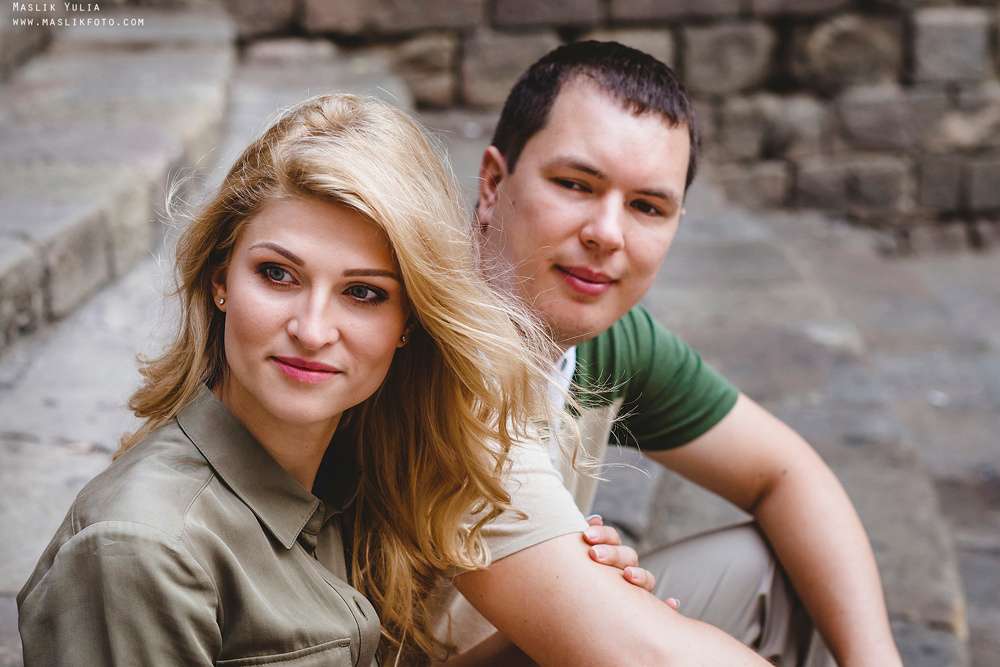 Przygoda - sesja zdjęciowa w Barcelonie. Fotograf w Barcelonie Hiszpanii Maslik Yulia