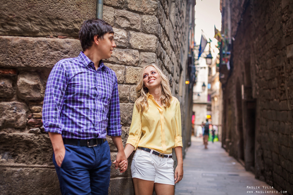 No es una sesión de fotos modelo en Barcelona. Fotógrafo en Barcelona Maslik Yulia