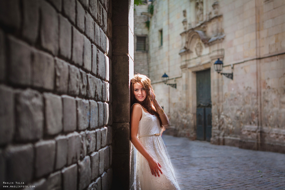Increíble sesión de fotos en Barcelona. Fotógrafo en Barcelona Maslik Yulia
