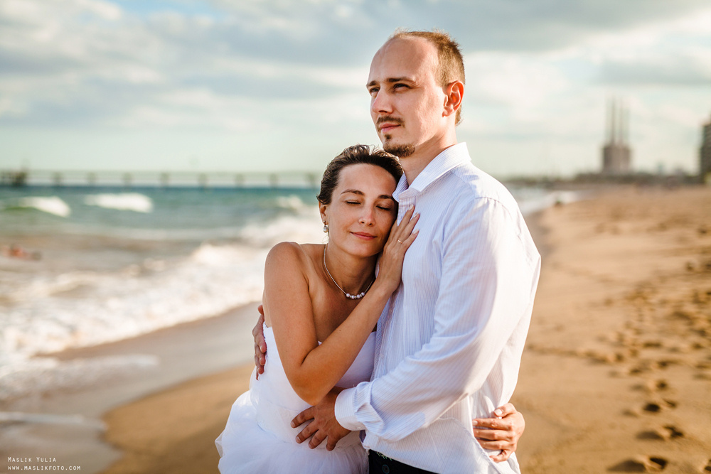 Luna de miel en barcelona. Fotógrafo en Barcelona Maslik Yulia