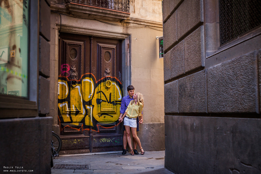 No es una sesión de fotos modelo en Barcelona. Fotógrafo en Barcelona Maslik Yulia