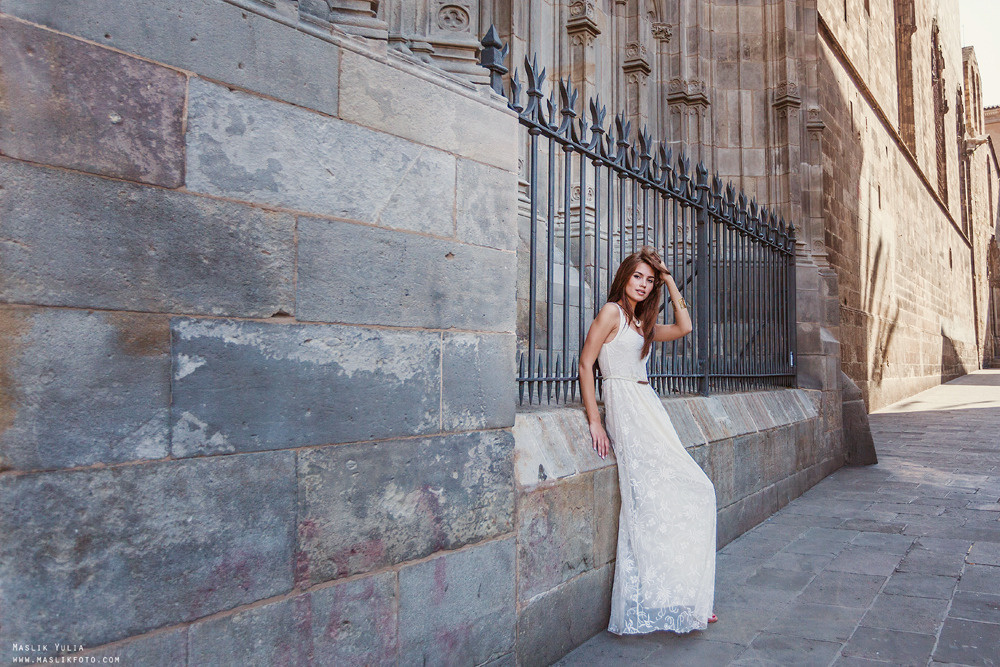 Increíble sesión de fotos en Barcelona. Fotógrafo en Barcelona Maslik Yulia