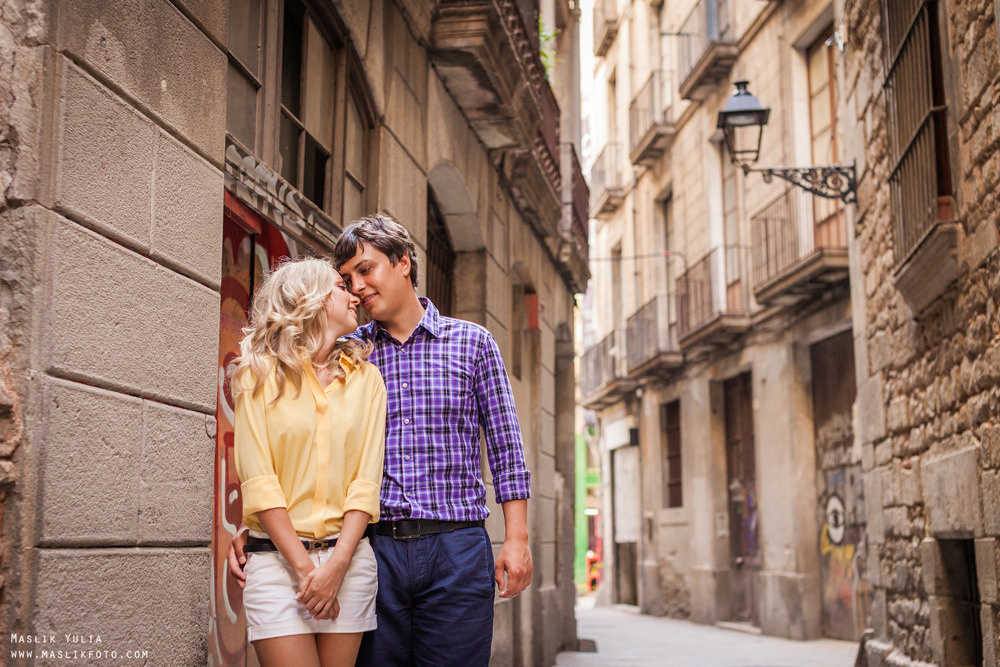 No es una sesión de fotos modelo en Barcelona. Fotógrafo en Barcelona Maslik Yulia