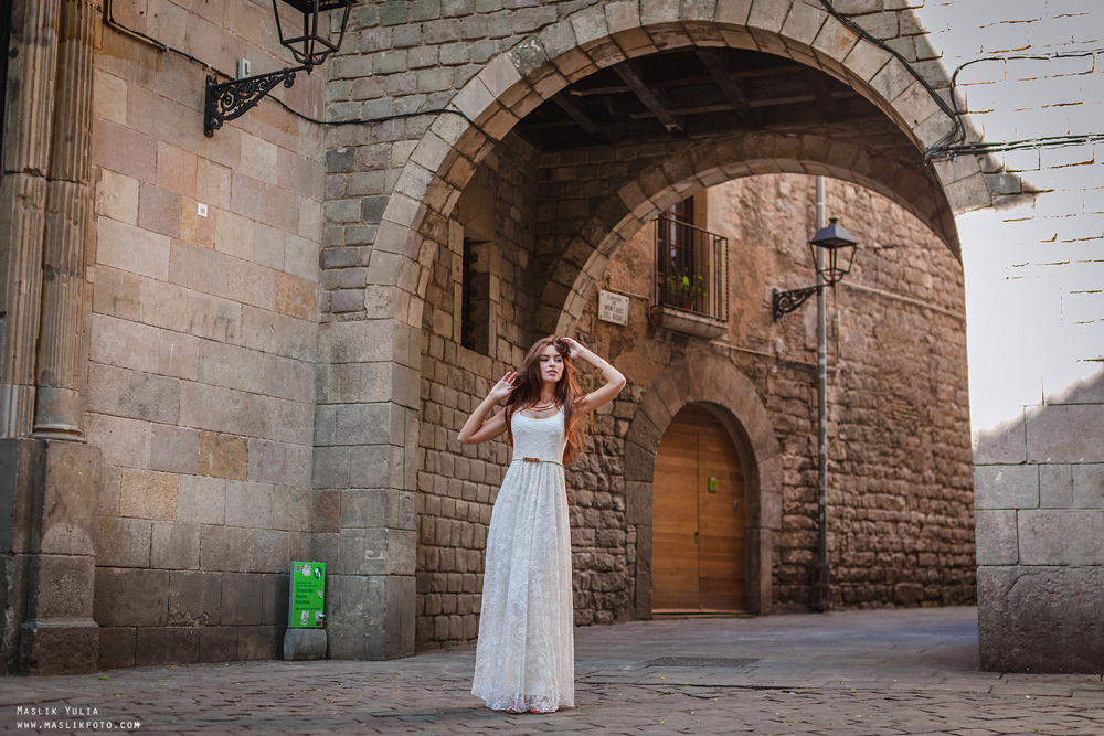 Increíble sesión de fotos en Barcelona. Fotógrafo en Barcelona Maslik Yulia