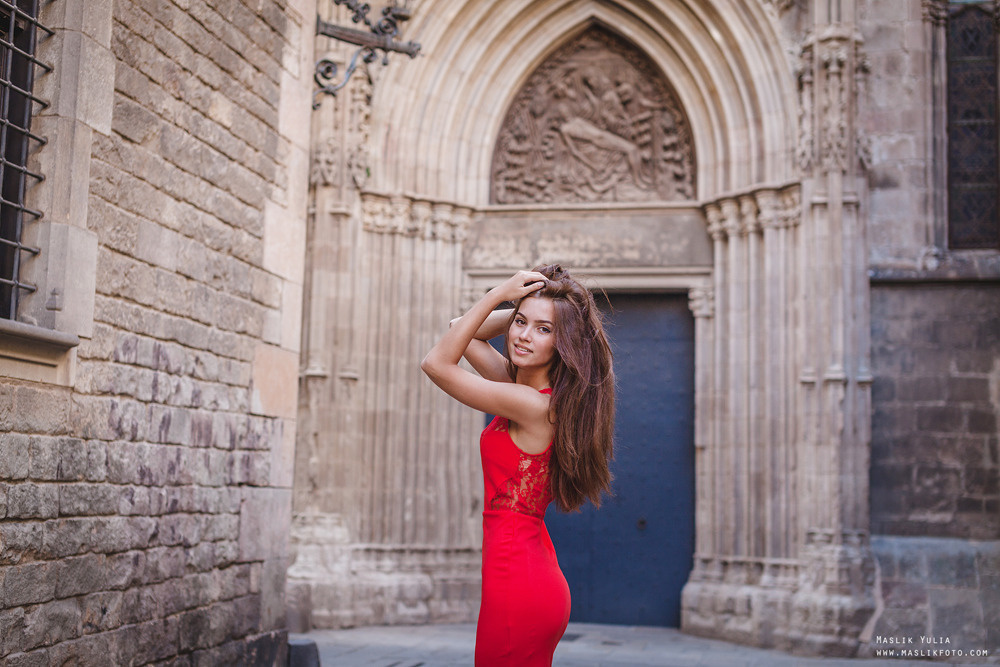 Increíble sesión de fotos en Barcelona. Fotógrafo en Barcelona Maslik Yulia