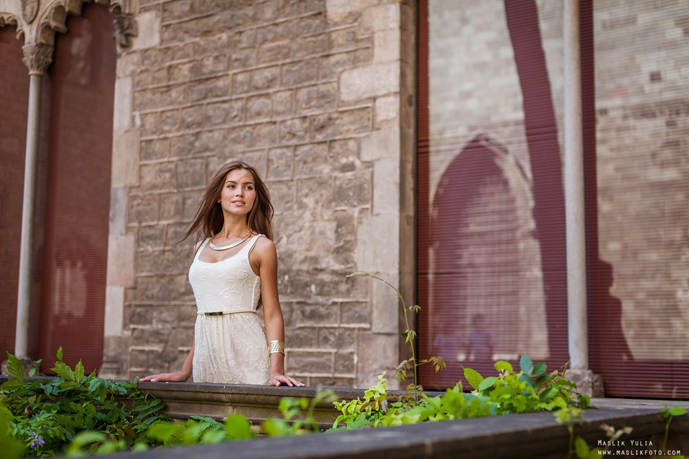 Increíble sesión de fotos en Barcelona. Fotógrafo en Barcelona Maslik Yulia