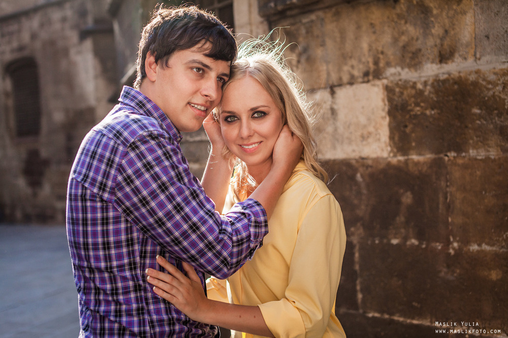 No es una sesión de fotos modelo en Barcelona. Fotógrafo en Barcelona Maslik Yulia