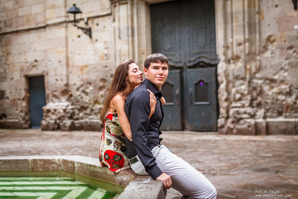 Photoshoot in Barcelona on the most popular route. Photographer in Barcelona Spain Maslik Yulia