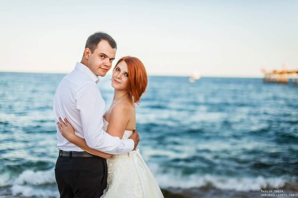 Soleada sesión de fotos en Barcelona. Fotógrafo en Barcelona Maslik Yulia
