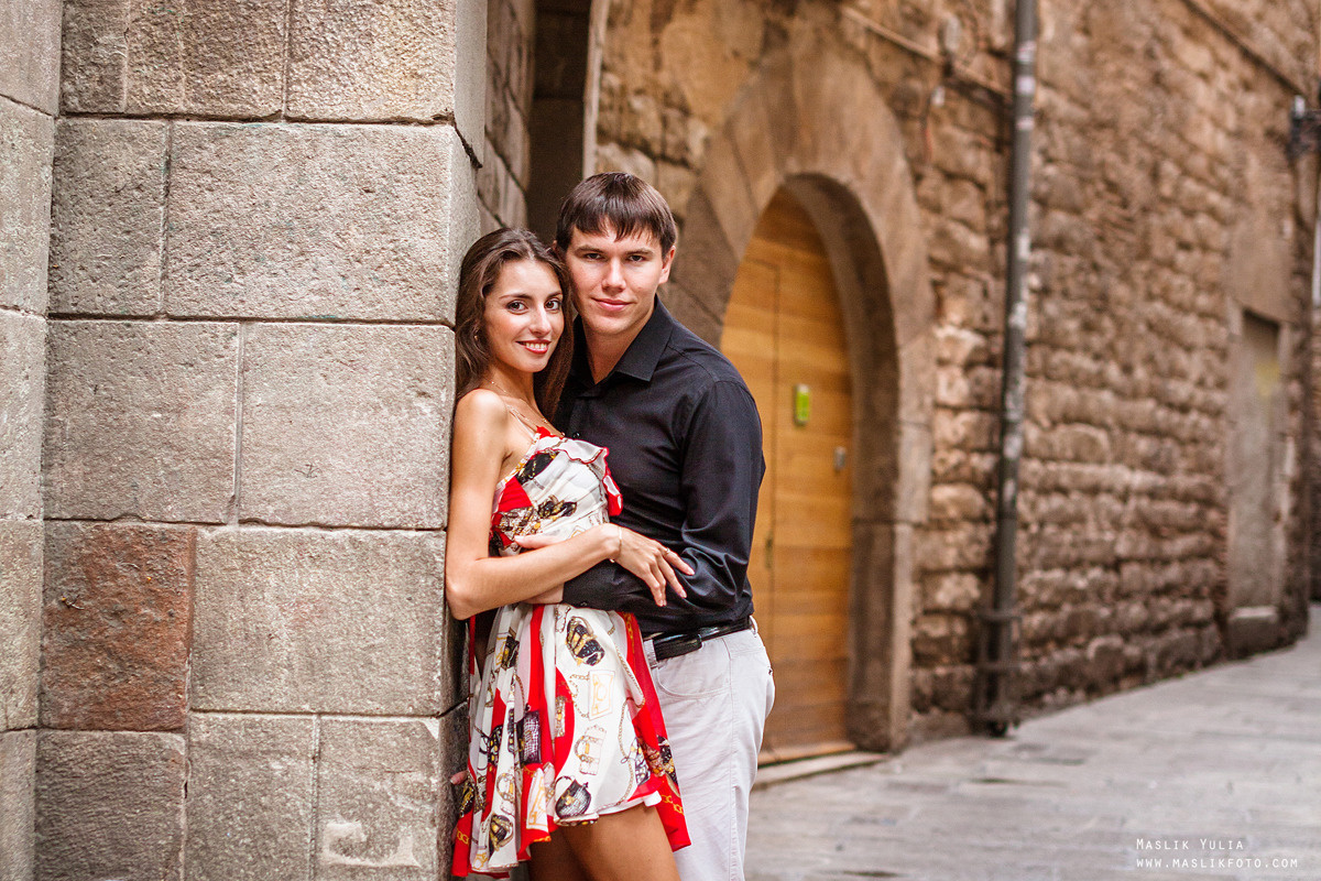 Photoshoot in Barcelona on the most popular route. Photographer in Barcelona Spain Maslik Yulia