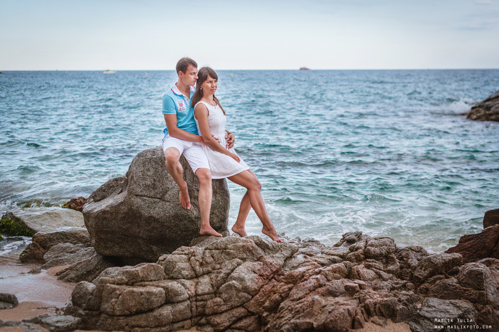 Incredible photo shoot in the Gardens of Saint Clotilde on the Costa B. Photographer in Barcelona Spain Maslik Yulia