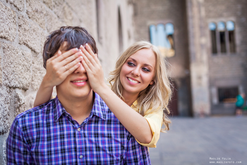 No es una sesión de fotos modelo en Barcelona. Fotógrafo en Barcelona Maslik Yulia