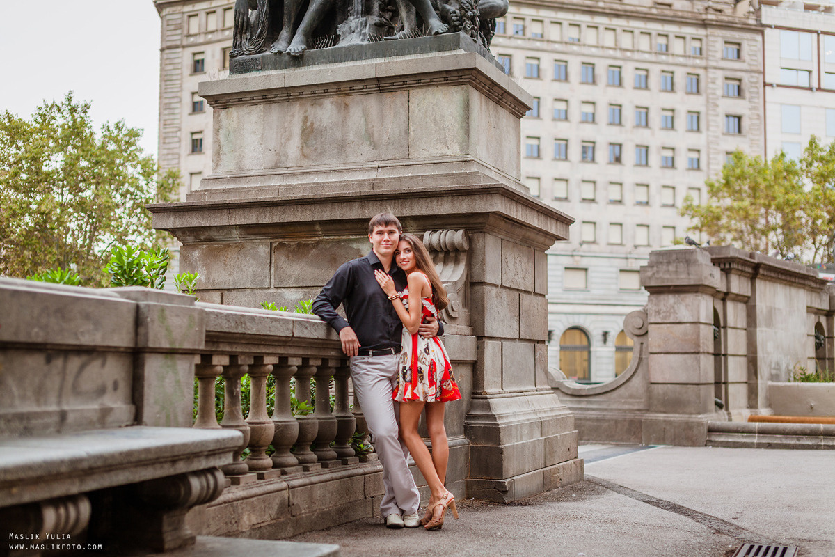 Photoshoot in Barcelona on the most popular route. Photographer in Barcelona Spain Maslik Yulia
