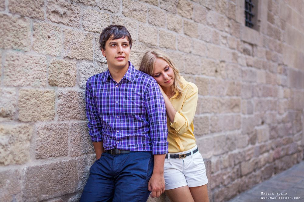 No es una sesión de fotos modelo en Barcelona. Fotógrafo en Barcelona Maslik Yulia