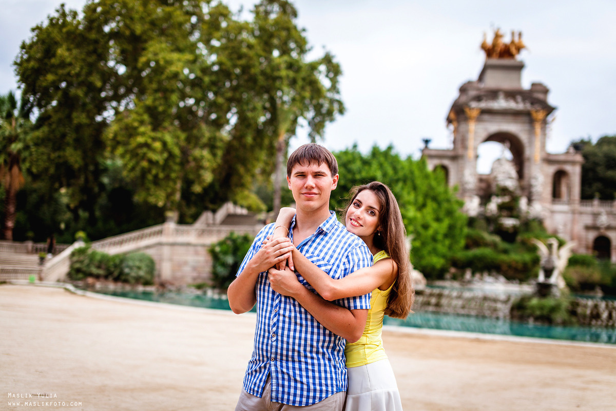 Photoshoot in Barcelona on the most popular route. Photographer in Barcelona Spain Maslik Yulia