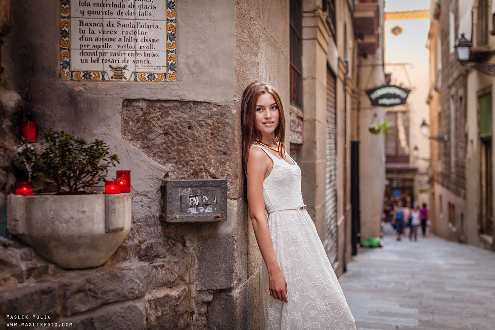 Increíble sesión de fotos en Barcelona. Fotógrafo en Barcelona Maslik Yulia