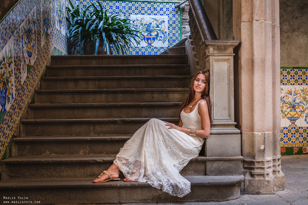 Increíble sesión de fotos en Barcelona. Fotógrafo en Barcelona Maslik Yulia