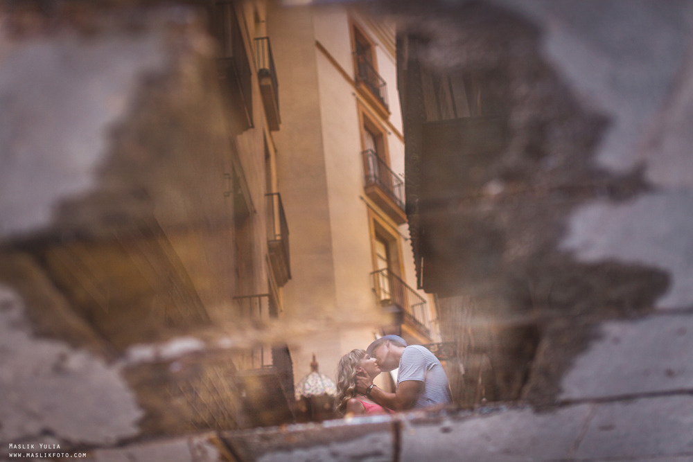 Colorida sesión de fotos en Barcelona. Fotógrafo en Barcelona Maslik Yulia