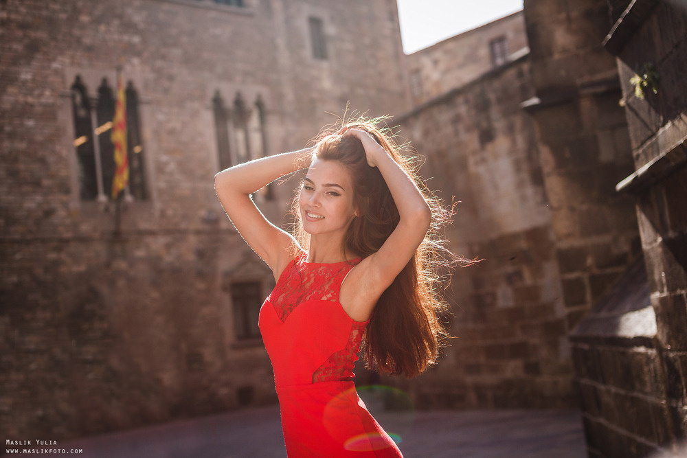 Increíble sesión de fotos en Barcelona. Fotógrafo en Barcelona Maslik Yulia