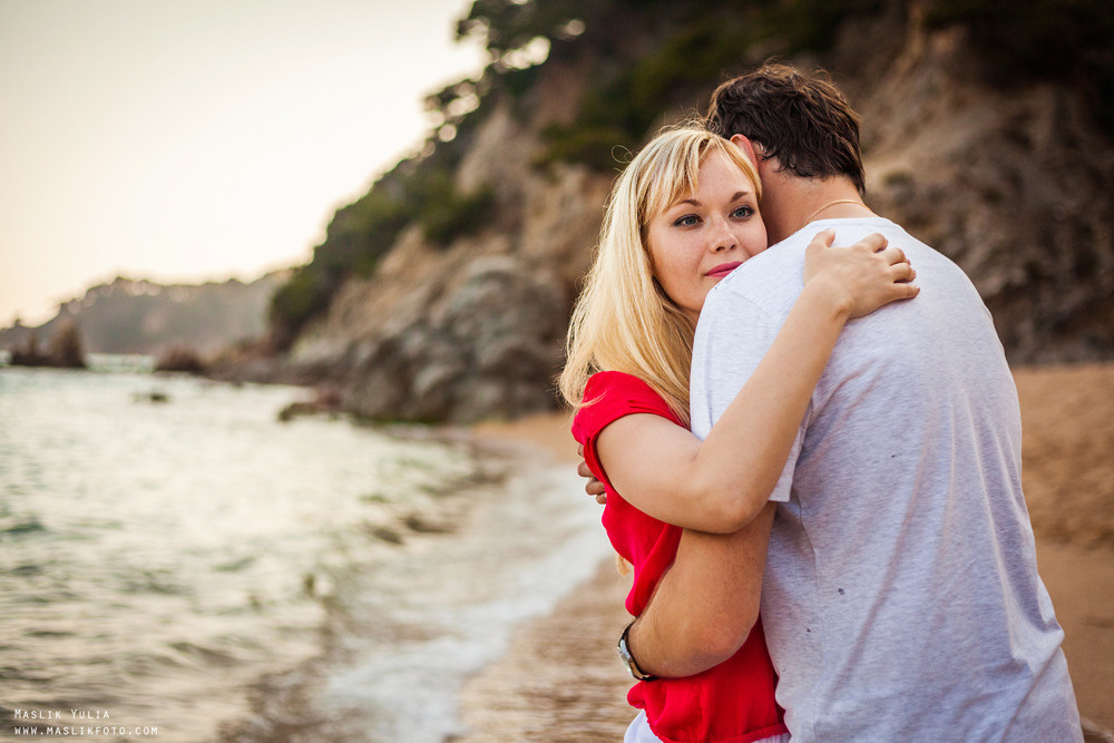Romantic photo session in Barcelona. Photographer in Barcelona Spain Maslik Yulia