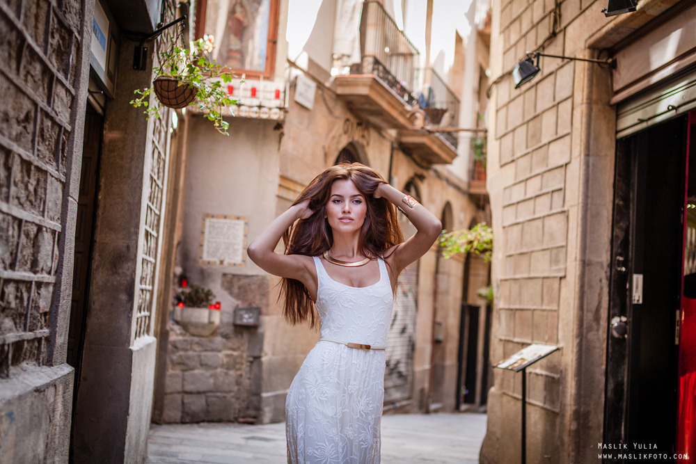 Increíble sesión de fotos en Barcelona. Fotógrafo en Barcelona Maslik Yulia