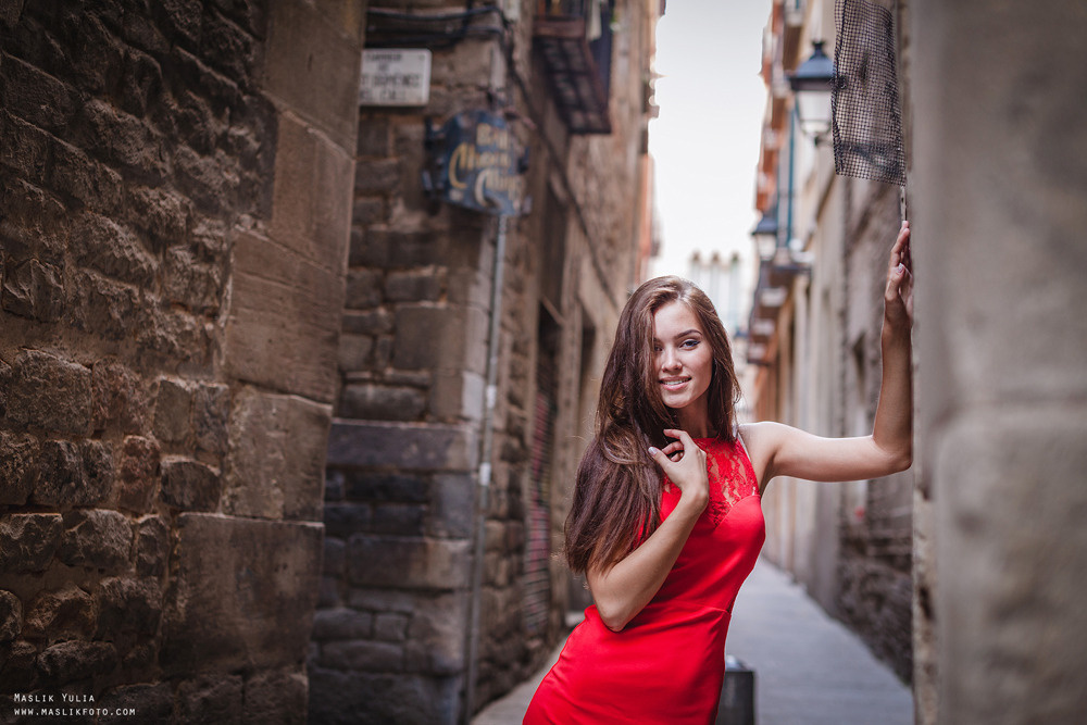 Increíble sesión de fotos en Barcelona. Fotógrafo en Barcelona Maslik Yulia