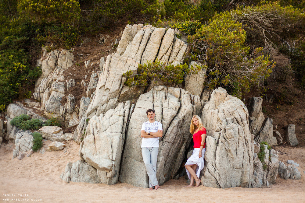 Romantic photo session in Barcelona. Photographer in Barcelona Spain Maslik Yulia