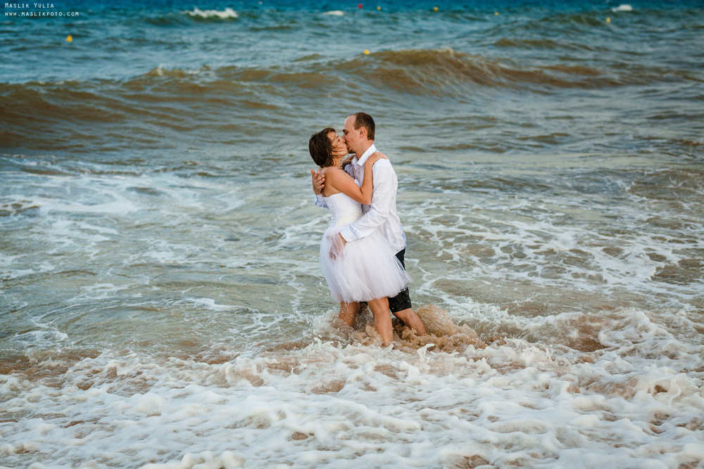 Luna de miel en barcelona. Fotógrafo en Barcelona Maslik Yulia