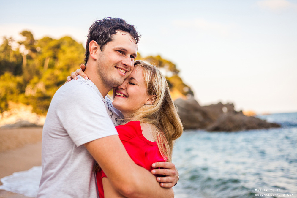 Romantic photo session in Barcelona. Photographer in Barcelona Spain Maslik Yulia