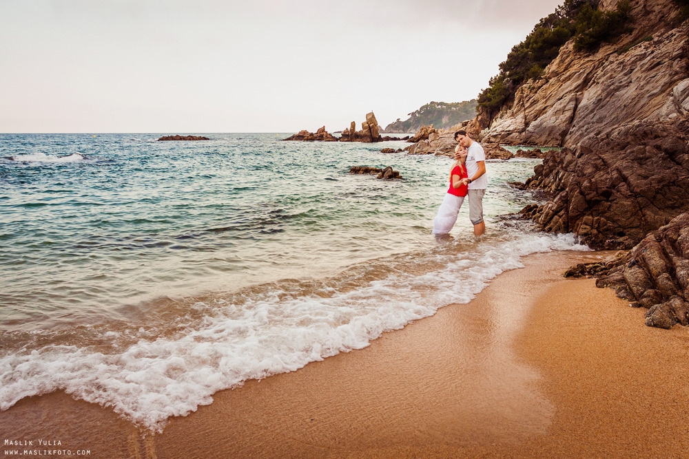 Romantic photo session in Barcelona. Photographer in Barcelona Spain Maslik Yulia