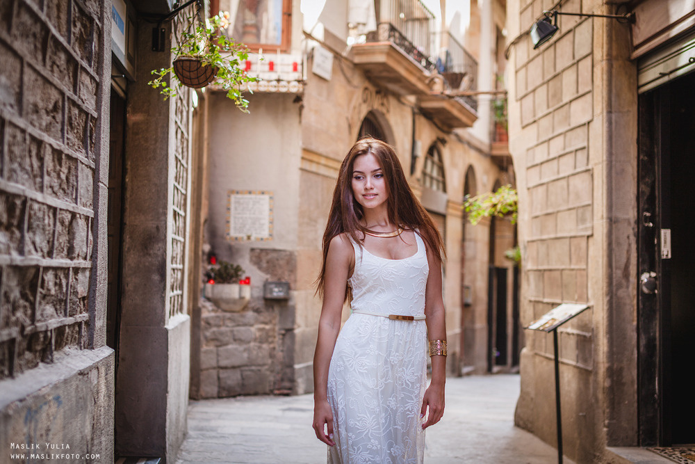 Increíble sesión de fotos en Barcelona. Fotógrafo en Barcelona Maslik Yulia
