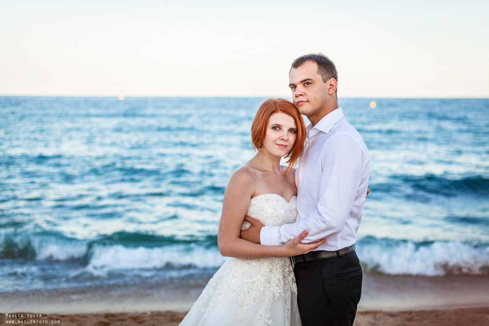 Soleada sesión de fotos en Barcelona. Fotógrafo en Barcelona Maslik Yulia