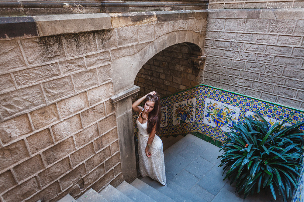 Increíble sesión de fotos en Barcelona. Fotógrafo en Barcelona Maslik Yulia
