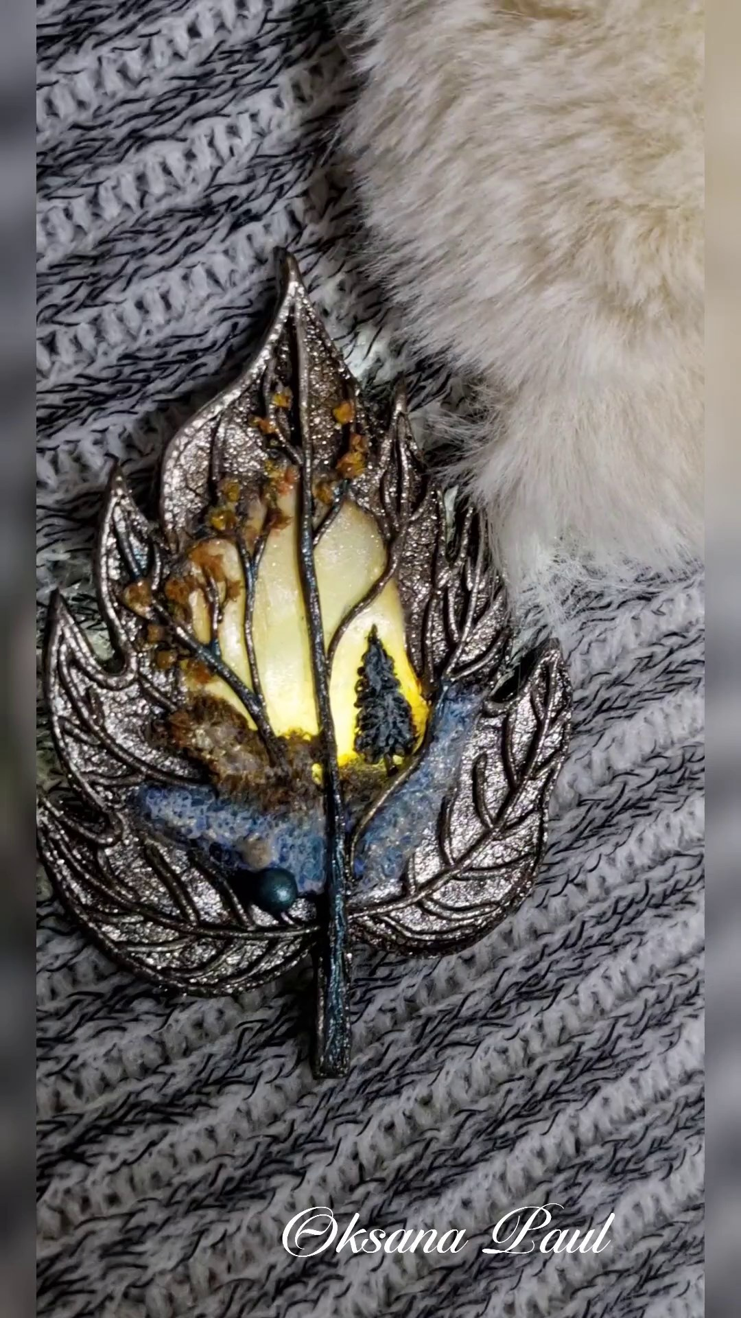 Броши с цветами / Blumen-Broschen ➜. Oksana Paul-Gardinen-Design Oksana Paul ✧ Art of Gardinen & Textile Design ✧ Polymer Clay Art & Handmade Creatures