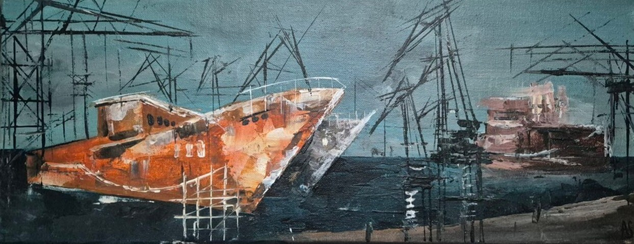 Angelina Sorokopud. Artiste à Strasbourg