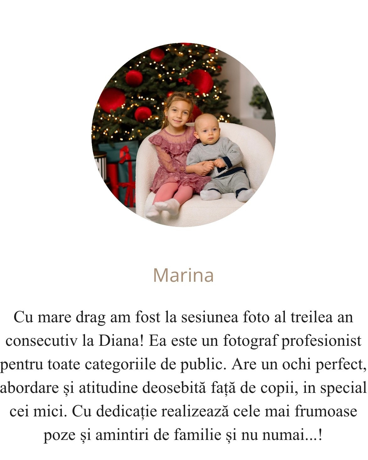 Sesiune foto de Crăciun (2). Diana Muntean Photography