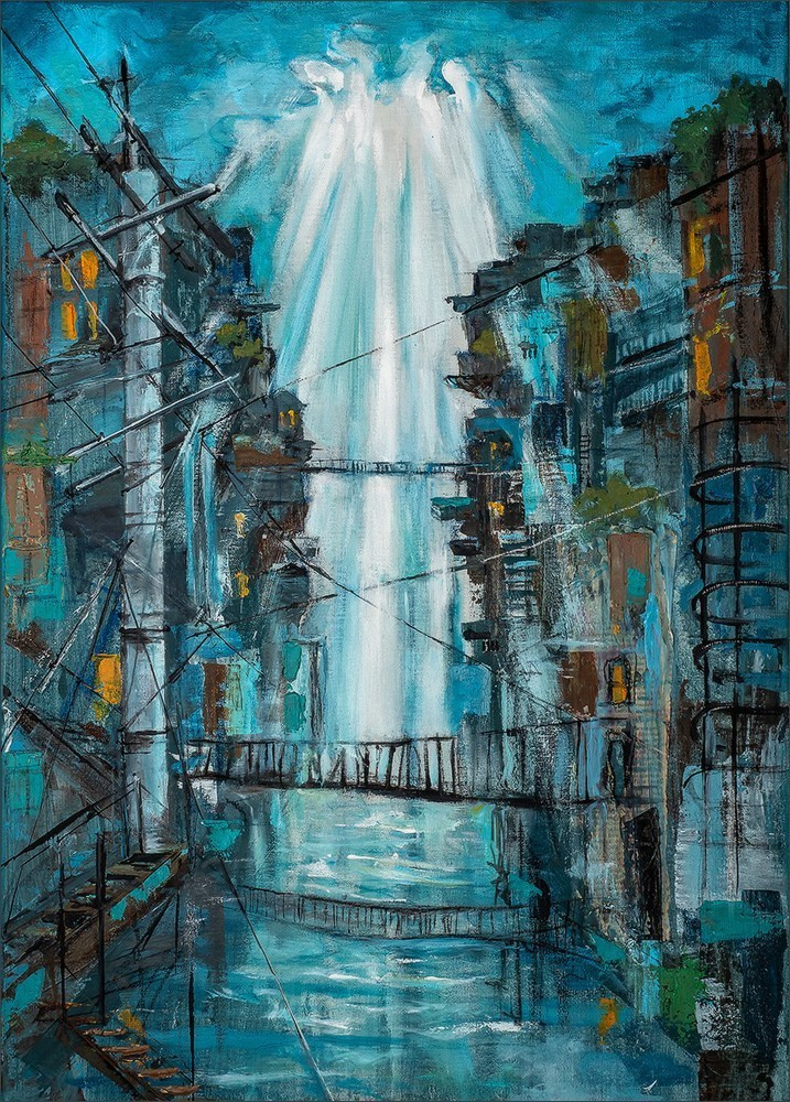 Angelina Sorokopud. Artiste à Strasbourg