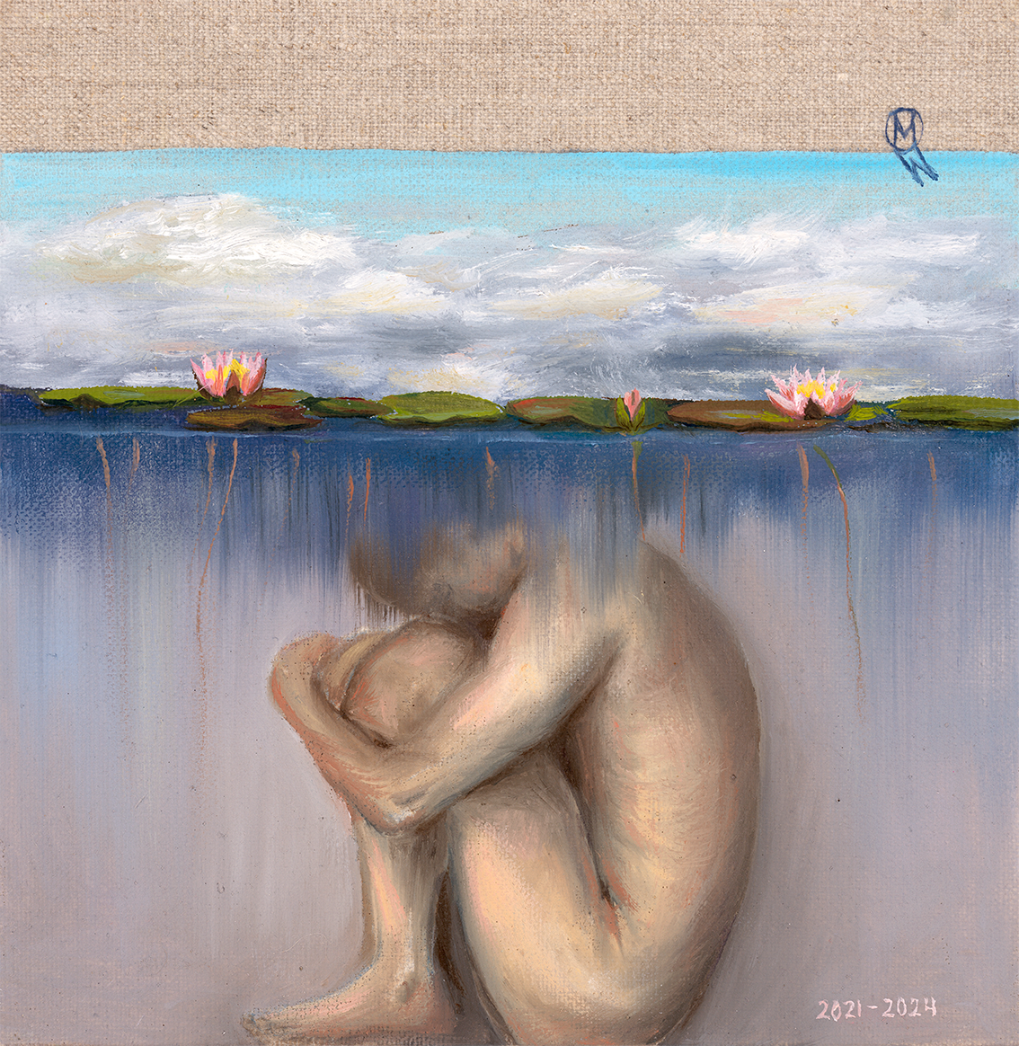 Surrealist artist Mariya Myronova based in Cambridge UK