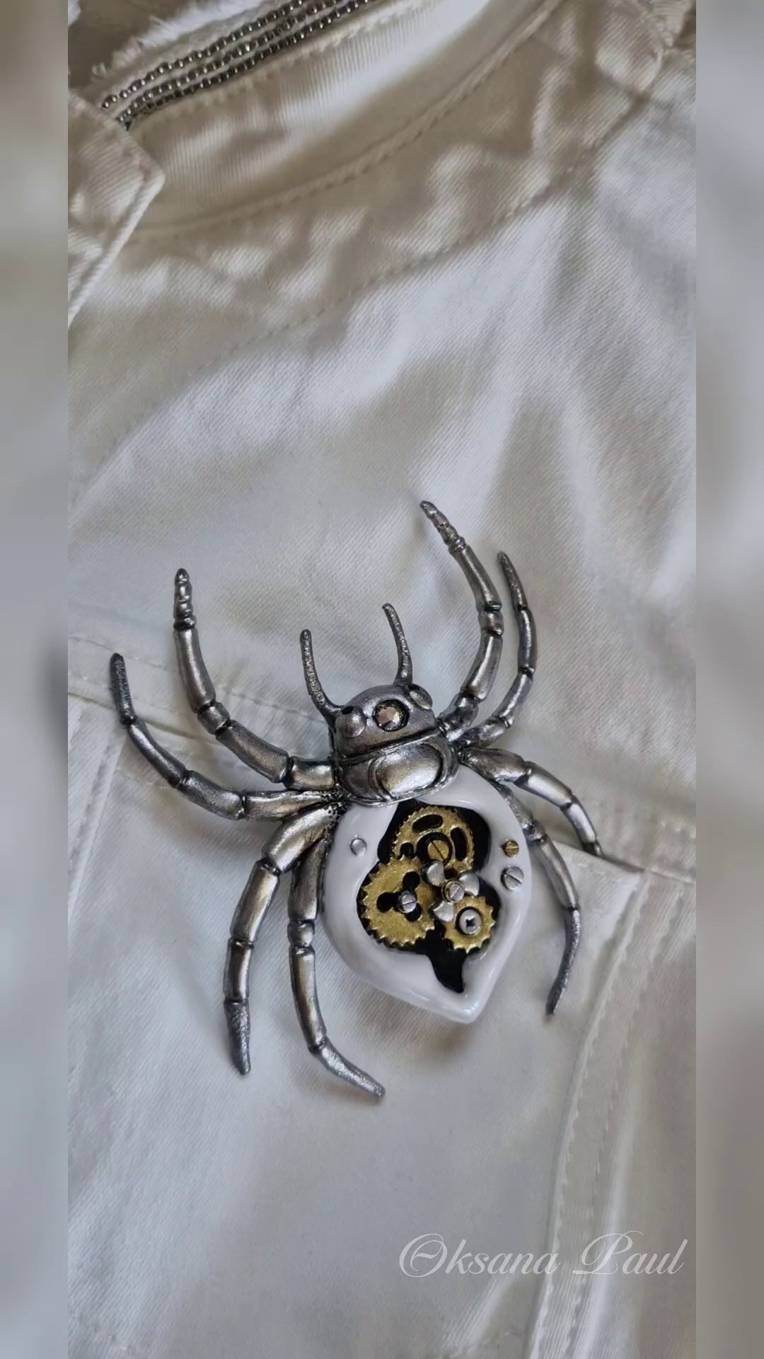 Стимпанк будущего / Steampunk der Zukunft ➜. Oksana Paul-Gardinen-Design Oksana Paul ✧ Art of Gardinen & Textile Design ✧ Polymer Clay Art & Handmade Creatures