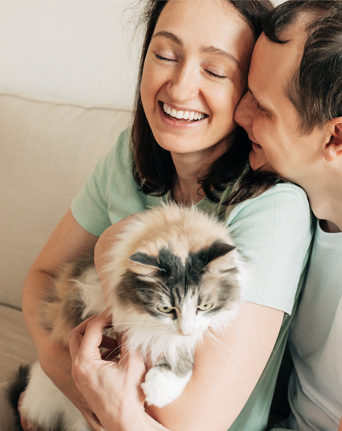 Домашняя семейная фотосессия. Таня, Андрей и Павел. Rodinný a svatební fotograf v Praze
