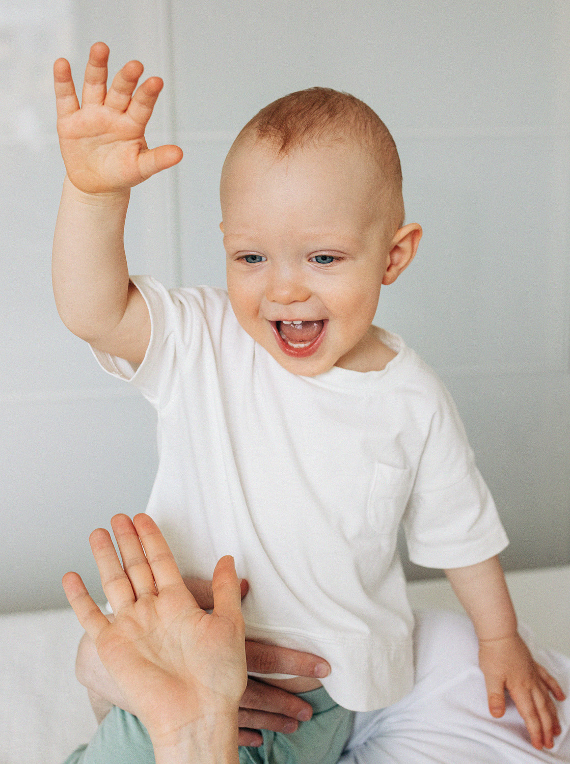 Домашняя семейная фотосессия. Таня, Андрей и Павел. Rodinný a svatební fotograf v Praze